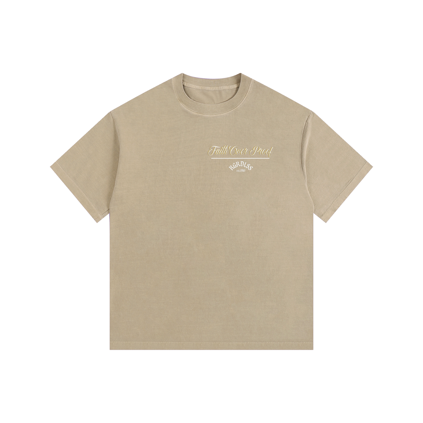 Vintage Washed Oversized Cotton T-Shirt