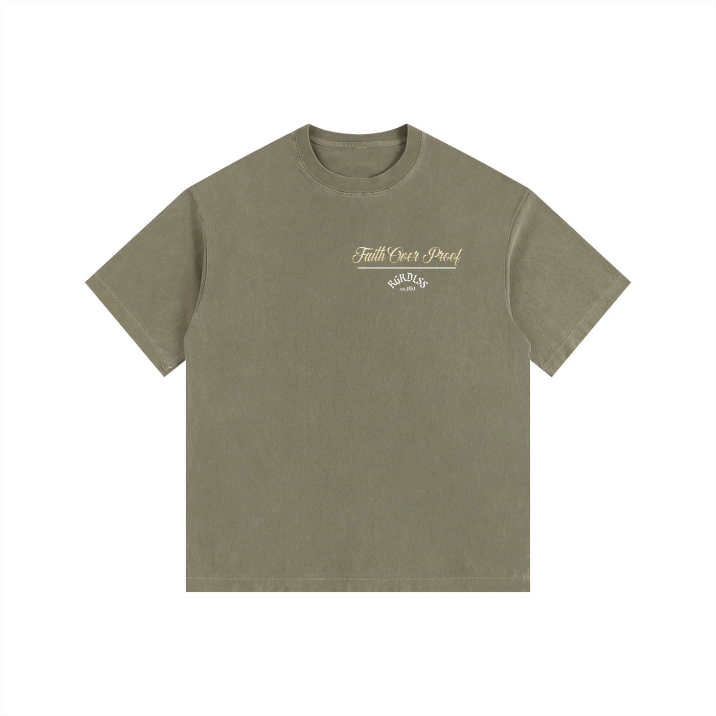Vintage Washed Oversized Cotton T-Shirt