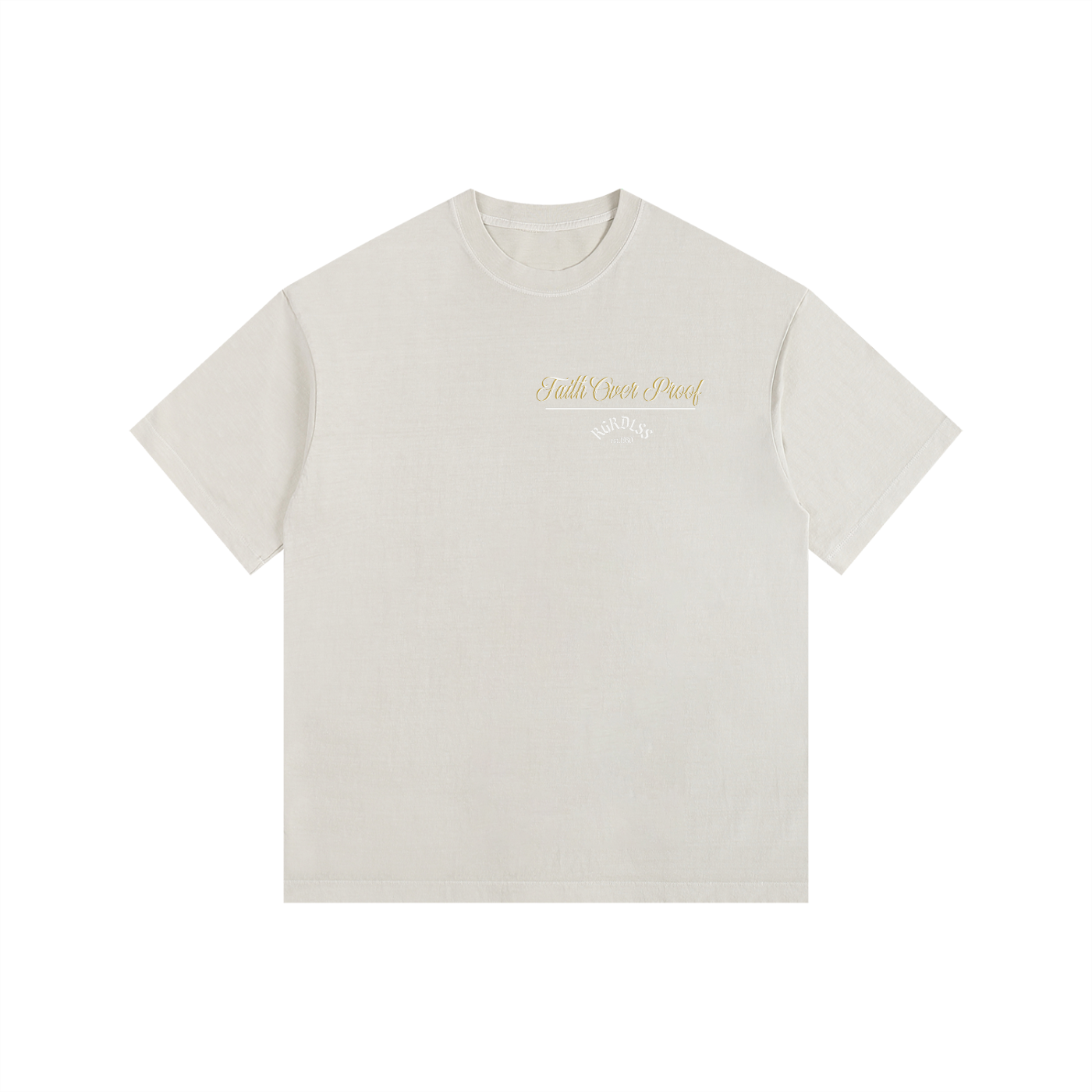 Vintage Washed Oversized Cotton T-Shirt