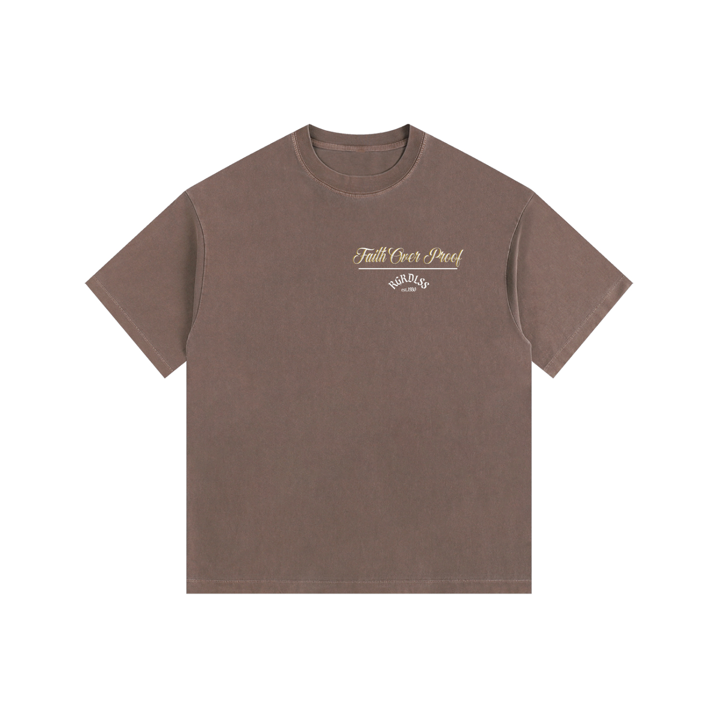 Vintage Washed Oversized Cotton T-Shirt