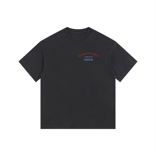 Vintage Washed Oversized Cotton T-Shirt